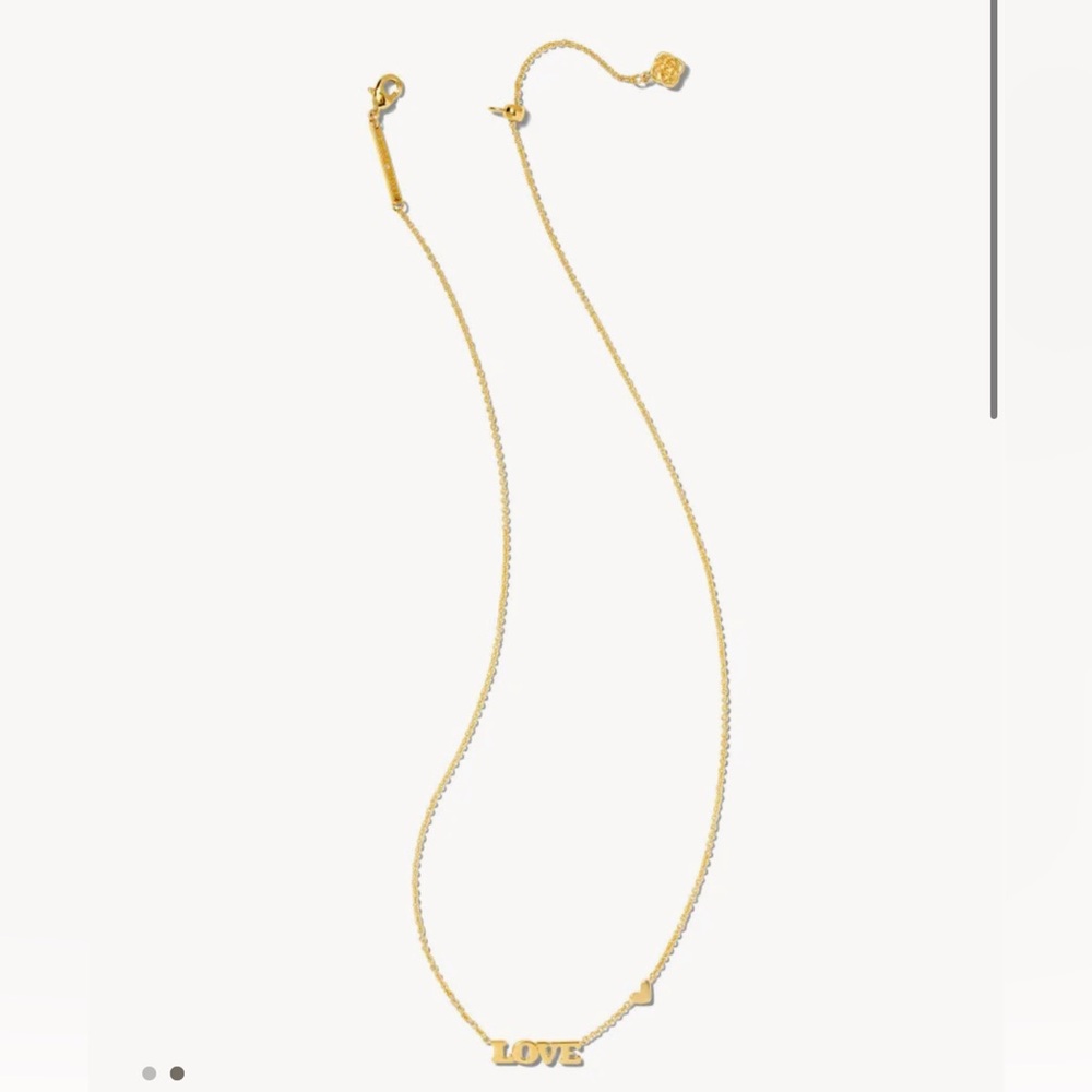 Kendra Scott Love Pendant Necklace